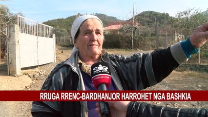 RRUGA RRENC-BARDHANJOR HARROHET NGA BASHKIA