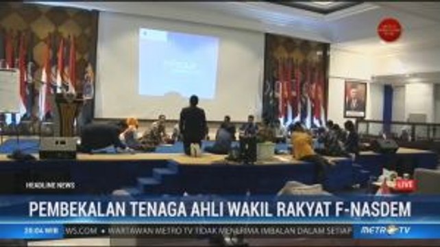 227 Peserta Fraksi NasDem Ikuti Orientasi Selama 3 Hari