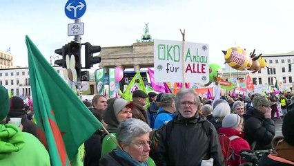 "Wir haben es satt": Zehntausende demonstrieren für Agrarwende