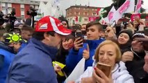 Salvini abbraccia il popolo di Maranello (18.01.20)