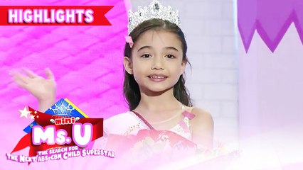 Maya Simpson enters the semifinals | It's Showtime Mini Miss U