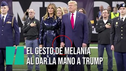 El gesto de Donald Trump con Melania que da la vuelta al mundo