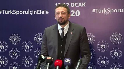 Hidayet Türkoğlu: "Bu çalıştayın Türk sporuna inanıyorum ki çok büyük katkıları olacaktır"