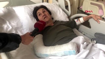 Kadıköy'de yaşlı kadının çekicinin kaldırdığı araçtan düşmesi