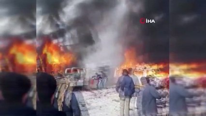 - Rejim uçakları İdlib'te sanayi bölgesini vurdu: 7 ölü, 20 yaralı