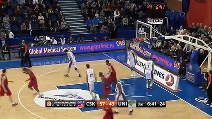 CSKA Moskova 101 - 74 Unicaja Malaga