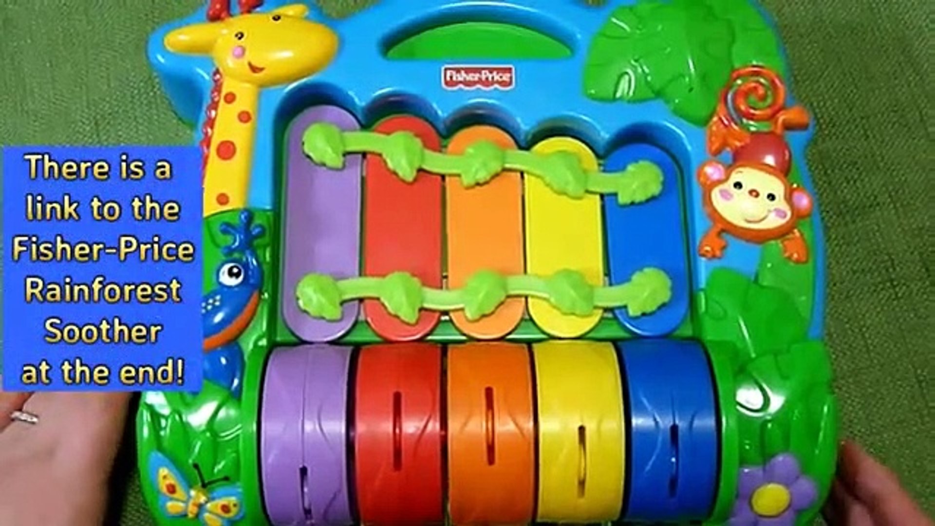 Fisher Price Rainforest Rainbow Piano Xylophone Baby Toy Video Dailymotion