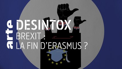 Brexit : la fin d'Erasmus ? | 15/01/2020 | Désintox | ARTE