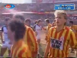 Nostalji 1985-86 Galatasaray 1 Beşiktaş 1