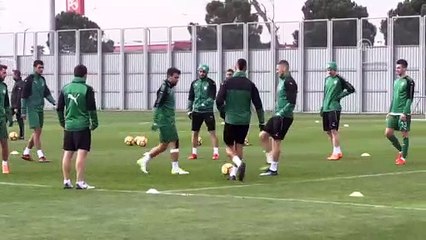 Bursaspor'da Evkur Yeni Malatyaspor maçı hazırlıkları