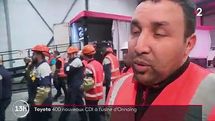 Toyota : 400 nouveaux CDI à l'usine d'Onnaing