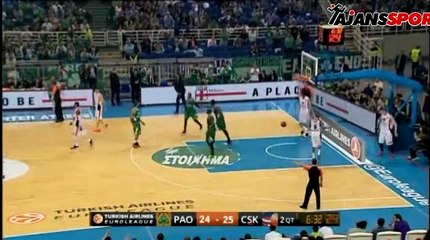 Seride durum 2-2 oldu! Panathinaikos 73-72 CSKA Moskova