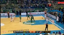 Seride durum 2-2 oldu! Panathinaikos 73-72 CSKA Moskova