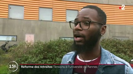 Réforme des retraites : examens reportés à l'université de Rennes