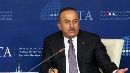 Dışişleri Bakanı Mevlüt Çavuşoğlu: 'AB'nin başarısız politikaları sebebi ile AB'ye olan güvenin azaldığını görüyoruz'