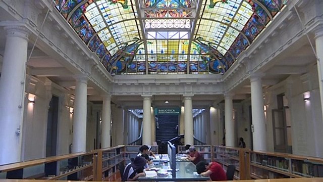 El centro cultural que devolvió el brillo a una antigua estación de trenes en Perú