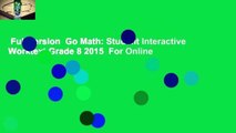 Full version  Go Math: Student Interactive Worktext Grade 8 2015  For Online