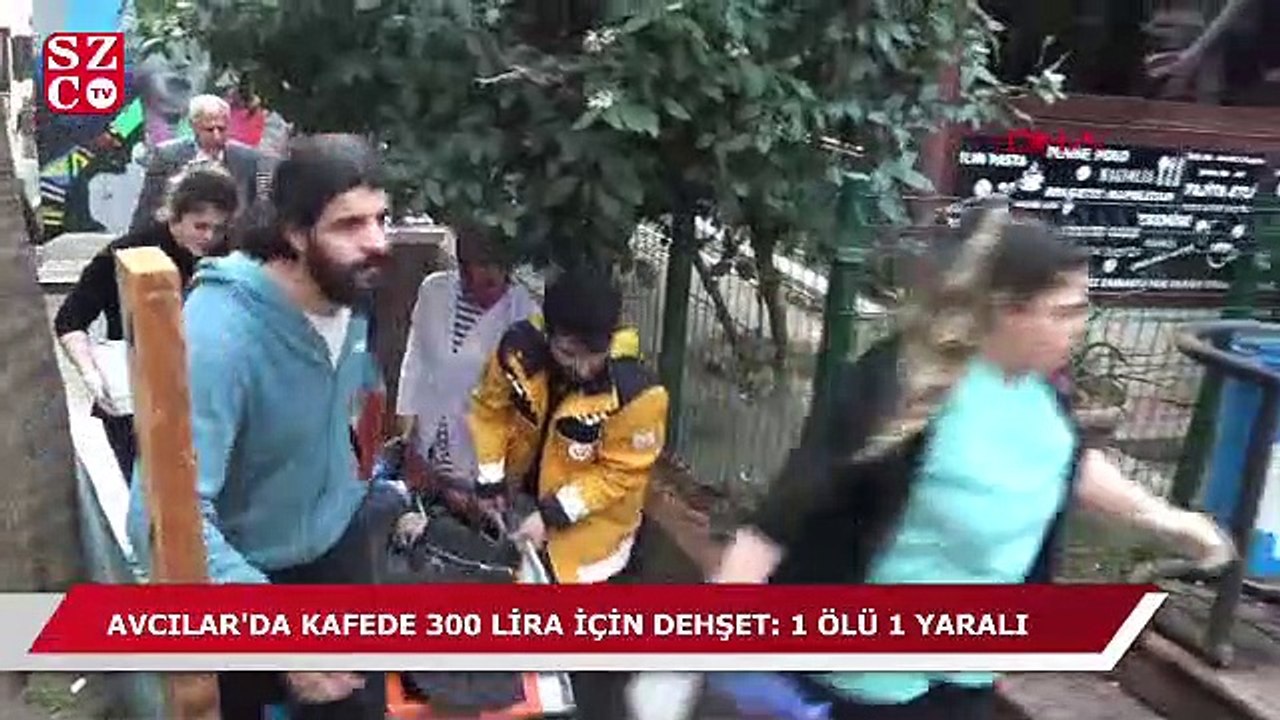 İstanbul'da kafede dehşet!