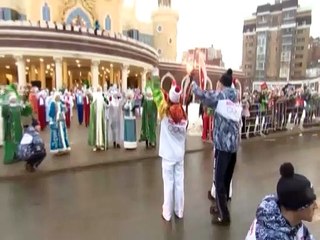 Sochi meşalesi yeni yılda da turuna devam ediyor