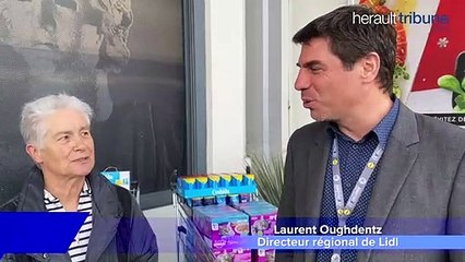 AGDE - Le don solidaire de Lidl à l'association "Le Chat Agathois"