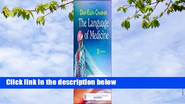 [Read] The Language of Medicine Best Sellers Rank : #3