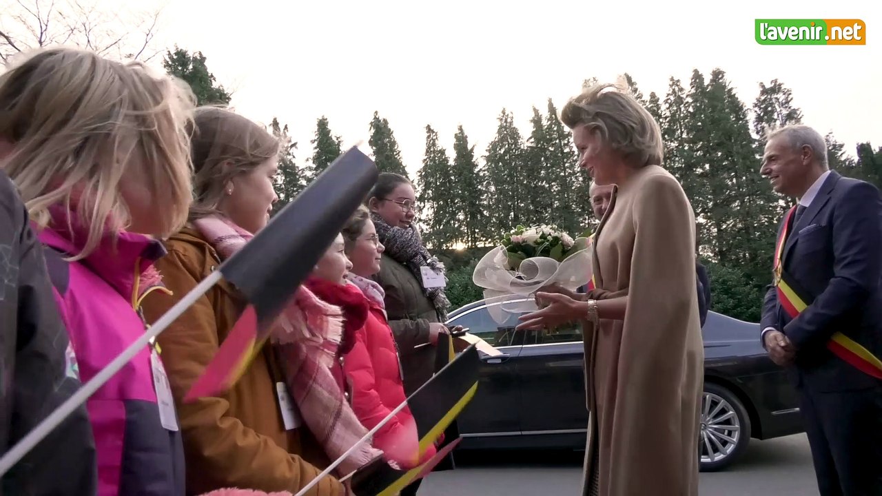 L'Avenir - Visite de la reine Mathilde à Huy-Waremme
