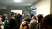 200 manifestants ont envahi les étages de la Direction Académique des Services de l'Education Nationale à Grenoble