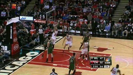 Chicago Bulls 74-78 Milwaukee Bucks