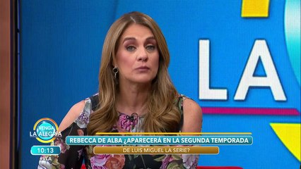 ¿Rebecca de Alba dispuesta a aparecer en la serie de Luis Miguel? | Venga La Alegría