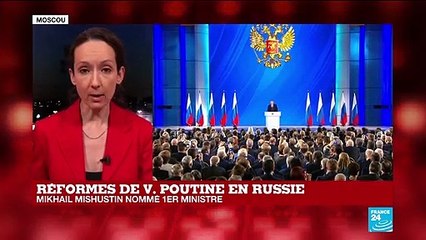 Mikhail Mishustin, nouveau Premier ministre de Vladimir Poutine - RUSSIE