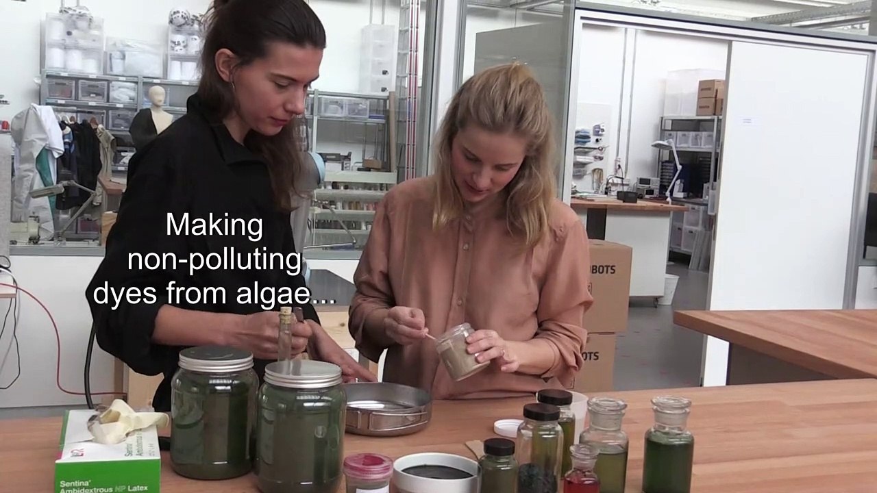 Berlin designers develop natural dyes based on...