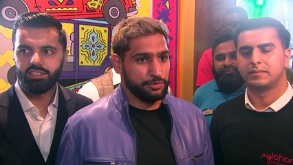 Boxer Amir Khan says he feels for Harry and Meghan