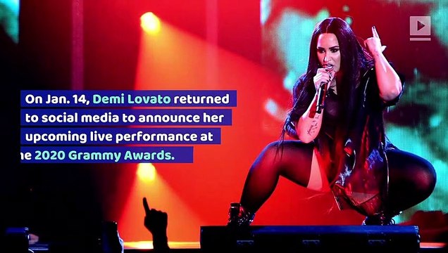 Demi Lovato to Perform at 2020 Grammy Awards