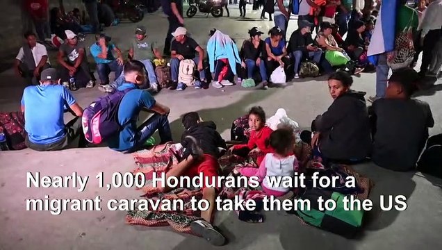 Nearly one thousand Hondurans prepare for new migrant caravan to US