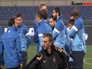 Trabzonspor Lazio maçına hazır!