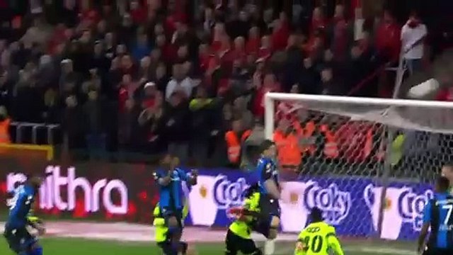 Mitrovic GOAL! Standard Liege 4-1 Club Brugge