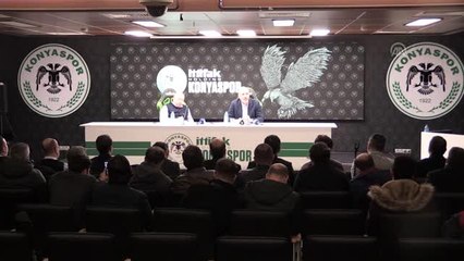 Konyaspor Kulüp Başkanı Hilmi Kulluk: "Ben mi çıkıp oynayacağım"