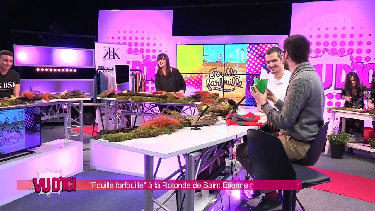 Cette semaine coup de projecteur sur "Fouille farfouille" l'Expo Atelier pour les 3 - 6 ans proposée par la Rotonde de Saint-Etienne Alexandre Saffre, médiateur scientifique de la rotonde, nous dévoile le programme de cette expo ludique et pédagogique !