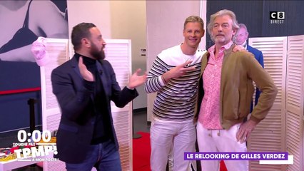 Matthieu Delormeau s'occupe du relooking de Gilles Verdez !