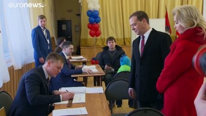 Dimite el Gobierno ruso del primer ministro Dmitri Medvédev