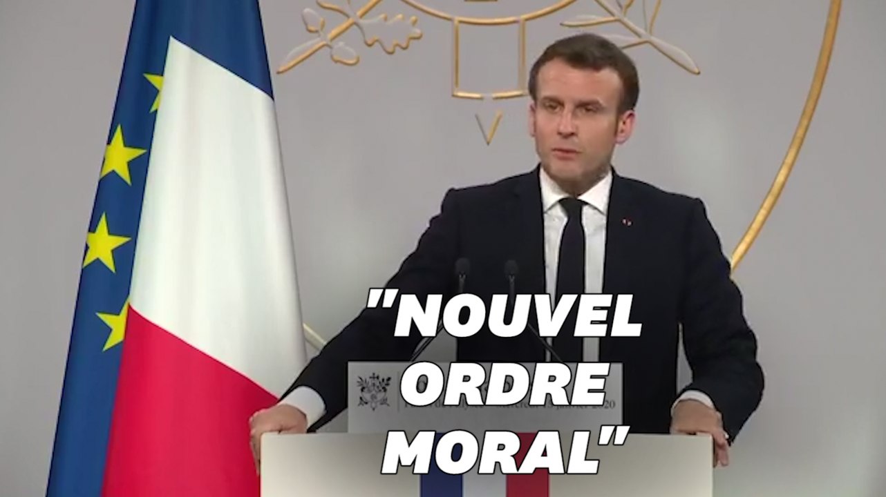Vœux à la presse: Macron s'en prend (encore) aux réseaux sociaux