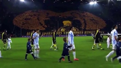 Dortmund taraftarından muhteşem koreografi!