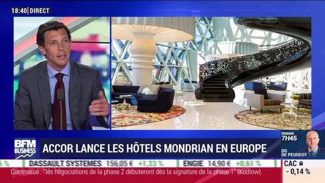 Accor lance les hôtels Mondrian en Europe - 15/01