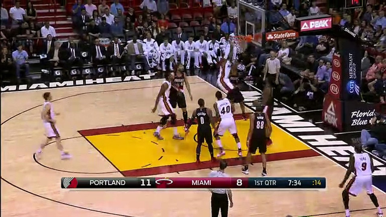 Portland Trail Blazers 104-108 Miami Heat