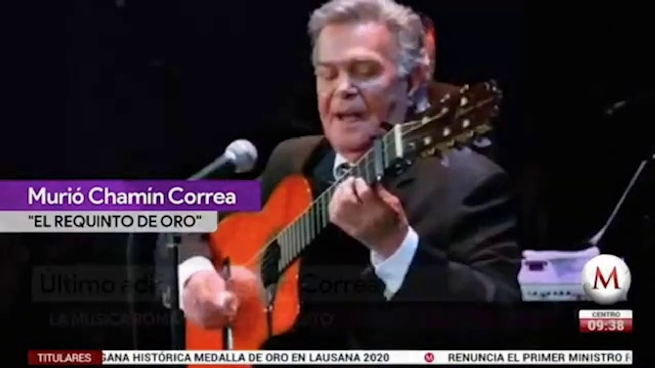Murió Chamín Correa