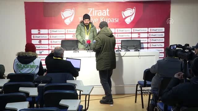 Büyükşehir Belediye Erzurumspor-Beşiktaş maçının ardından