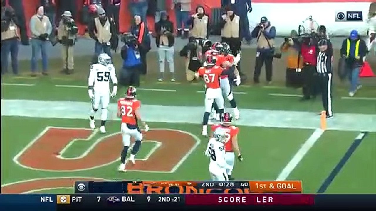Raiders vs. Broncos Week 17 Highlights | NFL 2019