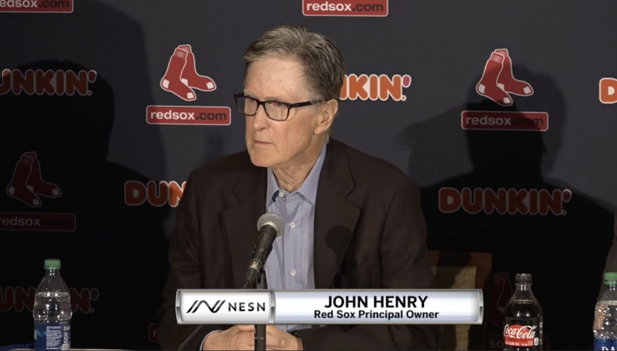 John Henry Opening Statement At Red Sox Alex Cora Press Conference