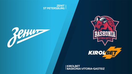 Zenit St Petersburg - KIROLBET Baskonia Vitoria-Gasteiz Highlights | EuroLeague, RS Round 19