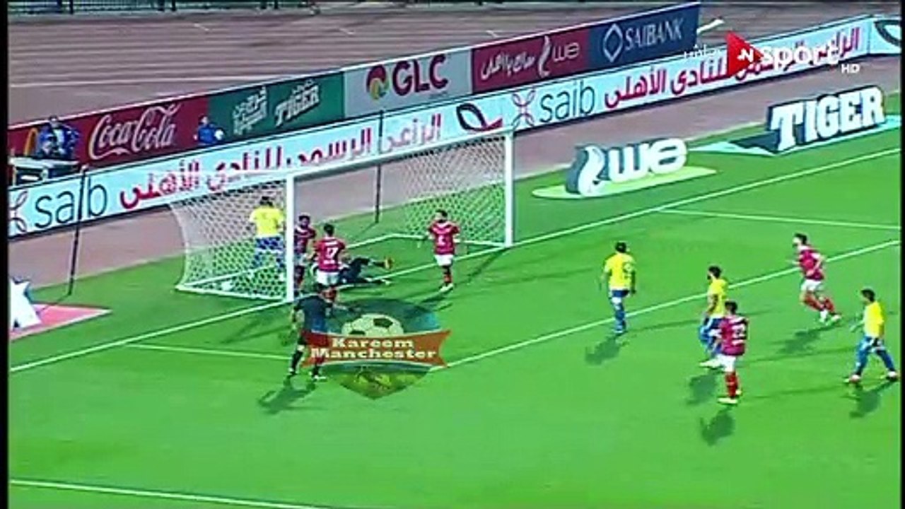 اهداف  المباراه بفوز الأهلي بخمس اهداف نظيفه علي طنطا .. قطر الأهلي يستمر في دهس المنافسين